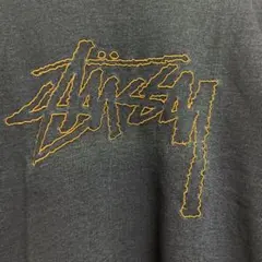 【極美品】00s〜10s STUSSY 半袖スウェット ステッチロゴ S