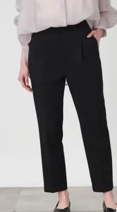 THE SHOP TK ツイルワッシャーテーパードパンツ