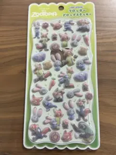 ズートピア フロッキー ドロップステッカー シール