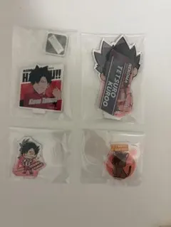 ハイキュー!! 黒尾鉄朗 アクリルスタンド 4種セット