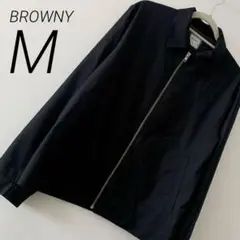 BROWNY ブラウニー ブルゾン メンズ 黒 ブラック M