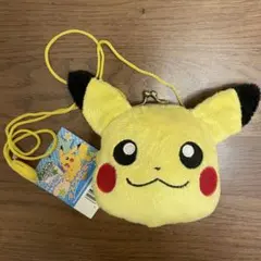 ポケモン ピカチュウ マスコットポーチ がま口 ポシェット