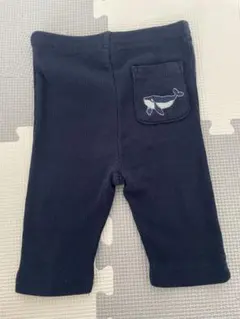 petit main ネイビー ハーフパンツ 80