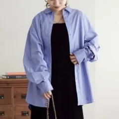 Discoat ディスコート ビッグカラーシャツ
