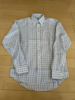 HERMES エルメス セリエボタン チェックシャツ (15 1/2グレー) - メルカリ