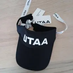 UTAA 골프 선 바이저 블랙