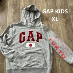 Gap kids XL 150 パーカー　グレー　JAPAN TOKYO