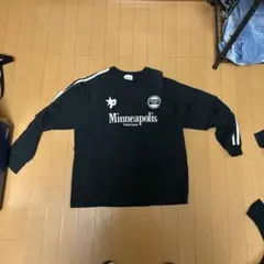 SUNDAY SKATE CLUB ブラック長袖カットソー