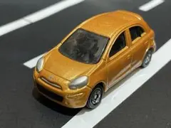 【まとめ割対象】トミカ 日産 マーチ オレンジ　ミニカー
