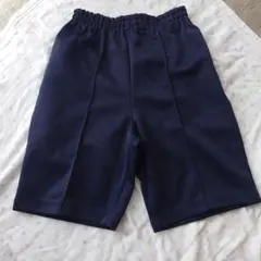 J*＊様 体操服 ネイビー 130サイズ ポリエステル　ハーフパンツ