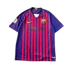 7SM5【NIKE】バルセロナ　レプリカ　ゲームシャツ　古着のサムネイル