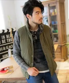 BAYFLOW ダウンベスト リバーシブル