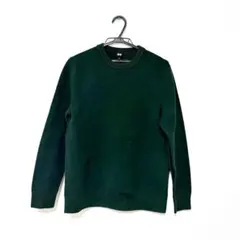 UNIQLO ダークグリーン ニット Lサイズ