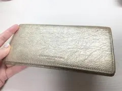 Gianni chiarini ゴールド 長財布