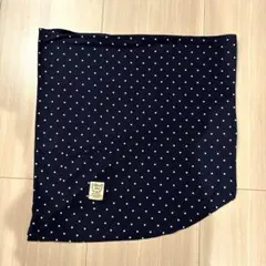 Mama&Baby　授乳ケープ ポンチョ　ネイビー　ドット