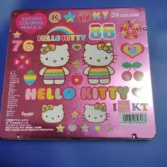 新品未使用 ハローキティ12色ソフトな色鉛筆 1993年レア 昭和レトロ