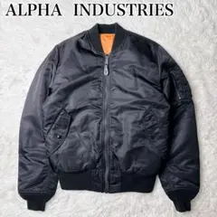 ✨美品✨ アルファ MA-1 フライトジャケット 黒 L y2k 短丈