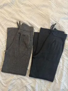 UNIQLO ウォッシャブルニットリブパンツ 2点セット