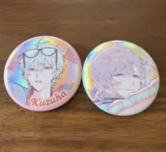 葛葉　叶　 ホログラム缶バッジ2個セット