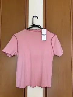 GU ピンク Mサイズ Tシャツ