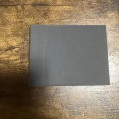 中古　無印　折りたためるスマホスタンド　ダークグレー