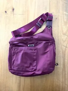 TUMI トゥミ ショルダーバッグナイロン ボルドー バーガンディーのサムネイル