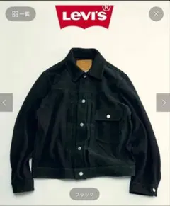 リーバイス ジャーナルスタンダード別注TYPE1スエード トラッカージャケットL