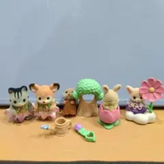 シルバニアファミリー　赤ちゃんお花畑のおともだちシリーズ