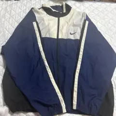 M*2様 Nike ナイロンジャケット XXL ネイビー
