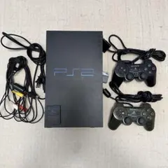 【すぐ遊べるセット】PlayStation 2 本体 ブラック ソフト10枚付き