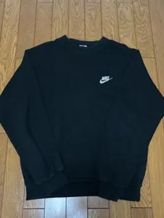 90s Nike ブラック クルーネック トレーナー