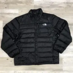 THE NORTH FACEノースフェイス ナイロンパフジャケット L ブラック