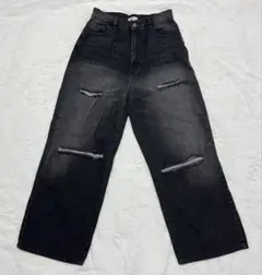 sedacle ダメージ加工 ワイドレッグジーンズのサムネイル