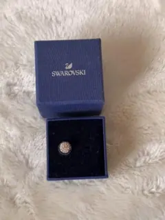 Swarovski クリスタルボールピアス 片耳用
