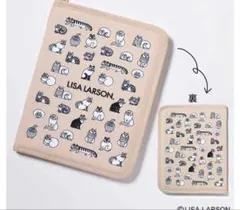 GLOW 9月号　増刊　リサ・ラーソン　スケッチねこたち　整理上手な便利ポーチ