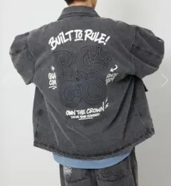 RODEO CROWNS 新品 未使用エンボスロゴ デニムジャケット