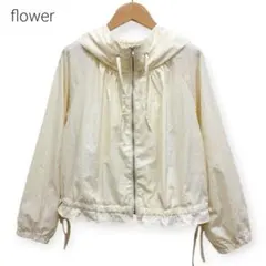 flower ライトリーフ フリル フーディー マウンテンパーカー Fのサムネイル