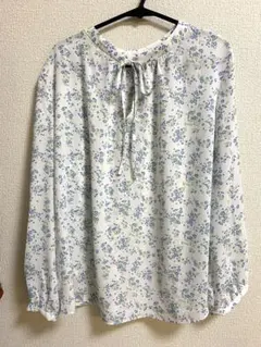 【ロペピクニック】ROPÉ PICNIC前後2wayスタンドブラウス