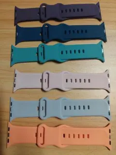 Apple Watch バンド 6本セット カラフル　42 44 45mm
