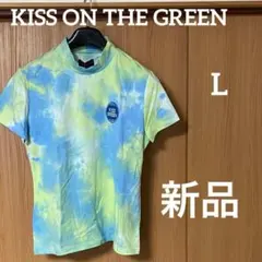 新品　キスオンザグリーン　ゴルフ　モックネックシャツ　レディース　L ストレッチのサムネイル