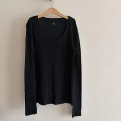 PETIT BATEAU 黒 長袖Tシャツ M 16ANSのサムネイル
