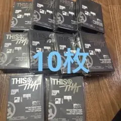straykids THIS&THAT 新品未開封 FANS ALBUM 10枚 - メルカリ