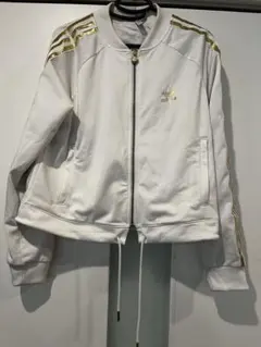 adidas トラックジャケット ホワイト ゴールドのサムネイル