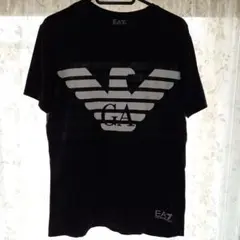 EA7 Emporio Armani ブラック Tシャツ