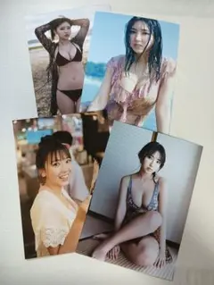 沢口愛華 2L判写真 4枚
