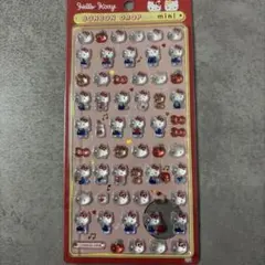 【正規品】ボンボンドロップシール mini ハローキティ赤