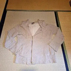 Gap ベージュ フルジップ フード付きパーカー