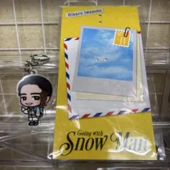 Snow Man 이와모토 테루 아크릴 키 체인 Going with