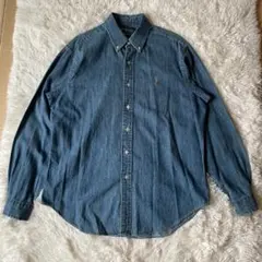 RALPH LAUREN ラルフローレン デニムシャツ L クラシックフィット