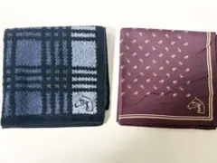 未使用品　YvesSaint Laurent ハンカチ2枚セット